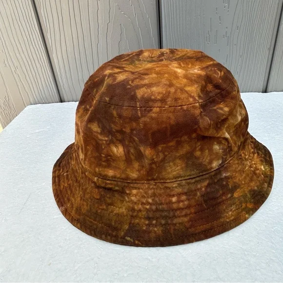 Talentless Bucket Hat Cotton Desert Hues Earthy Tone Embroidered Logo Streetwear - Picture 2 of 5